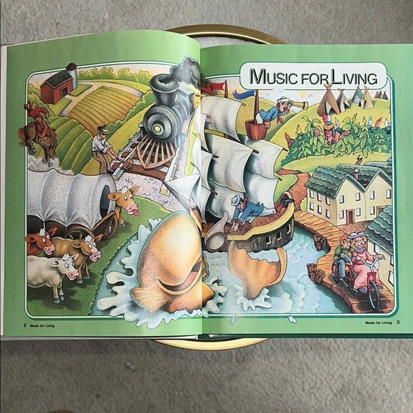World of Music Hardcover Book - ©️1990 - Picture 7 of 10